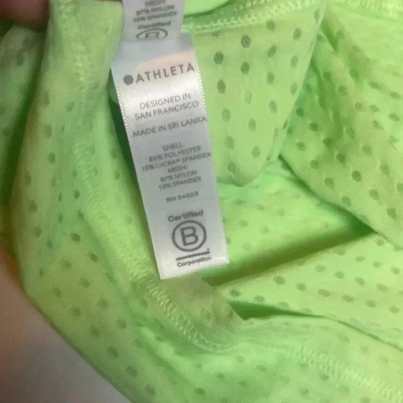 Athleta chi mesh train tank NWT - Picture 9 of 11